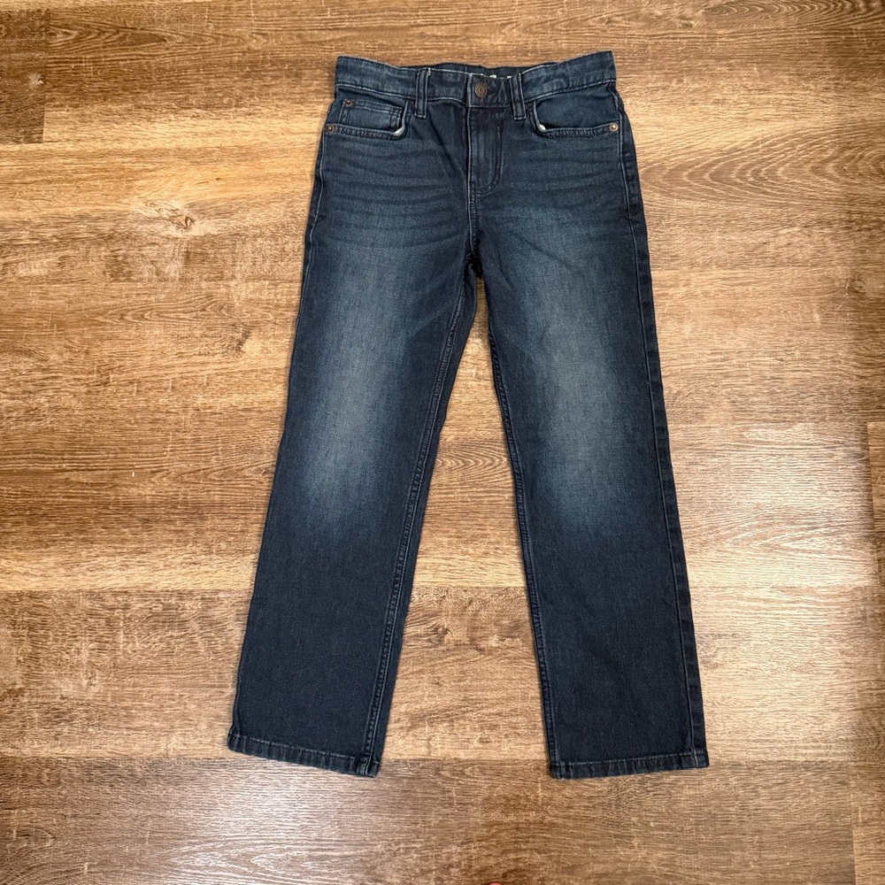 Cat & Jack Dark Blue Straight-Leg Kids Jeans
